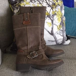 GIRLS YOUTH SZ 2 US BOC BRAND BOOTS VGUC